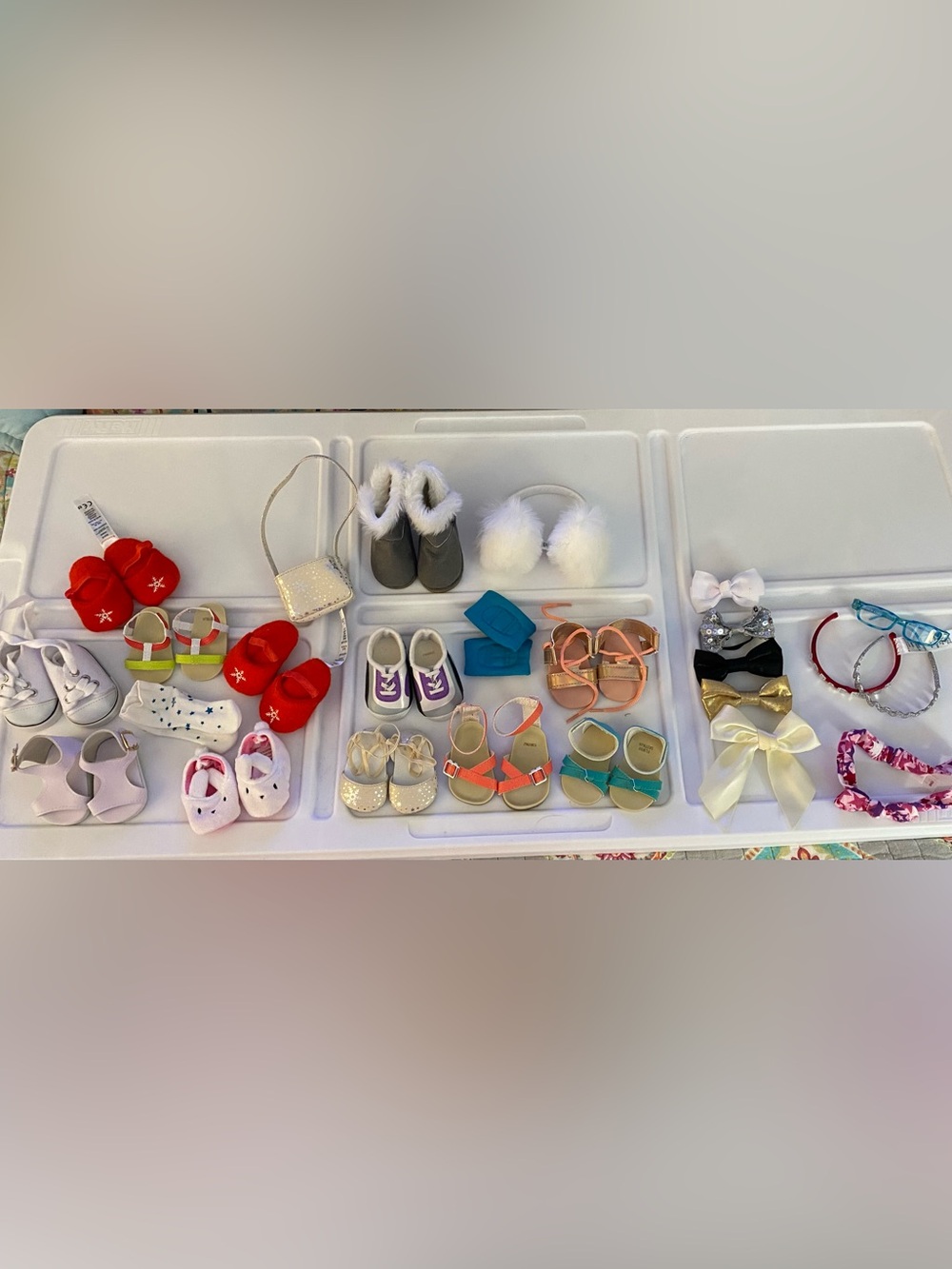 American Girl- 18” Doll Shoes & Accessories